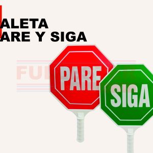 Paleta Pare y Siga