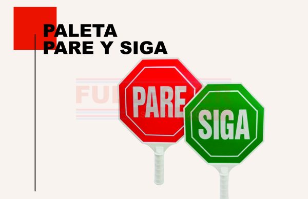 Paleta Pare y Siga